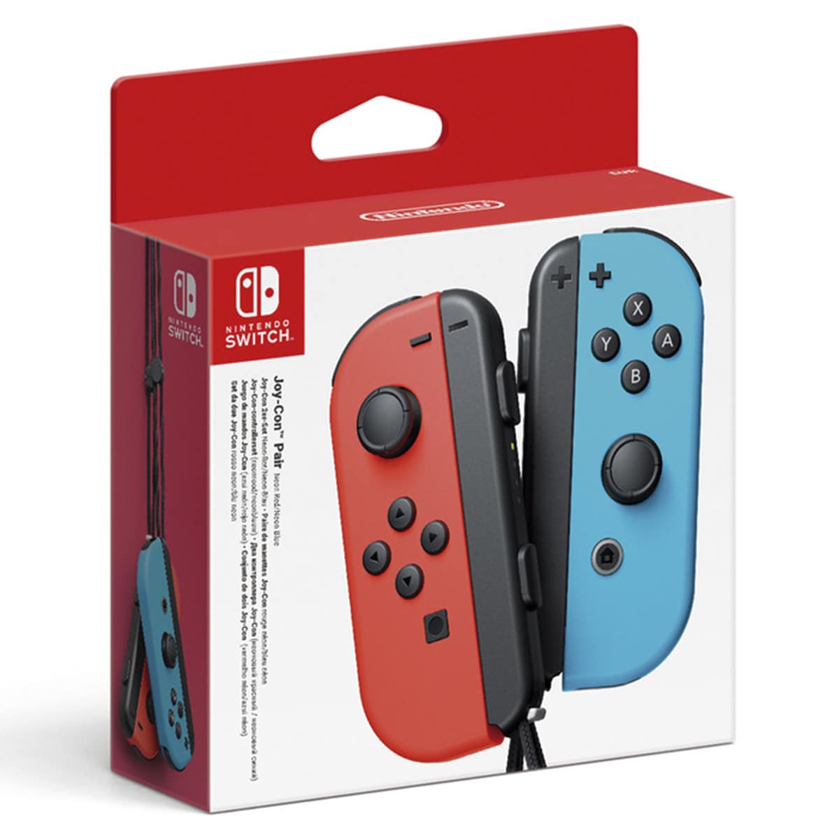 Joy-Con Controller Set Left/Right Neon Blue/Neon Red Nintendo Switch